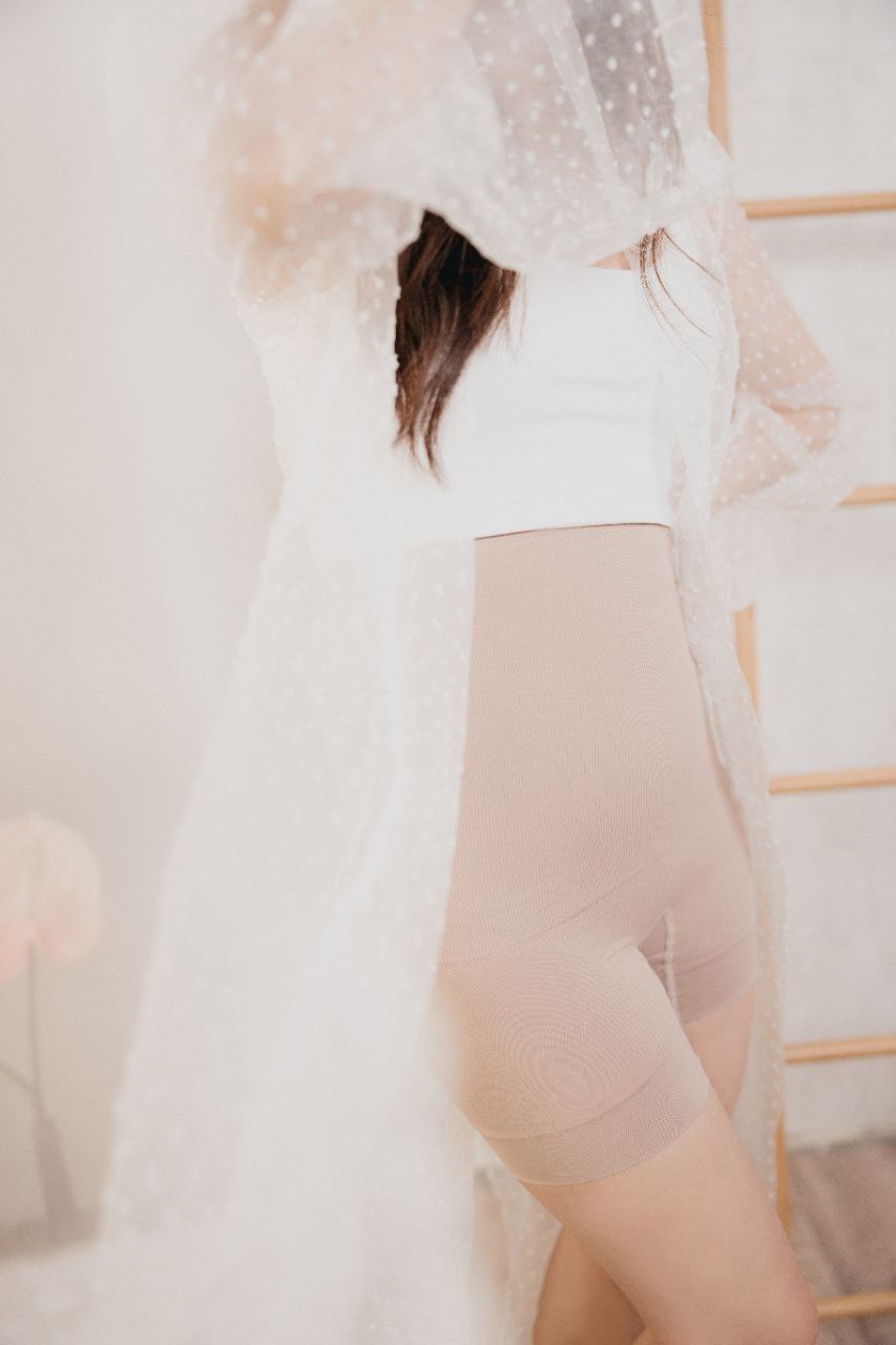 Control Double Layer High Waist Shorts [Final Sale]