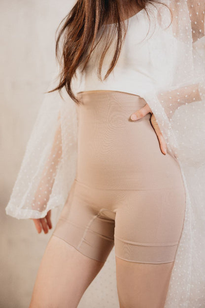 Control Double Layer High Waist Shorts [Final Sale]