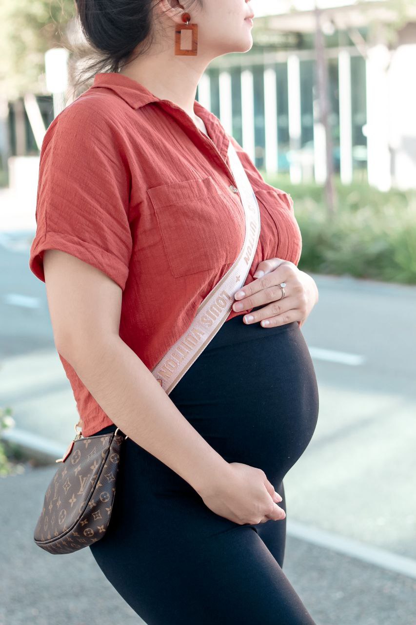 Maternity High Waist Leggings [Final Sale]